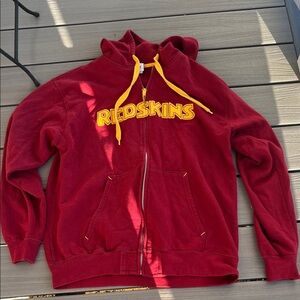 Vintage Redskin Hoodie Zip Up